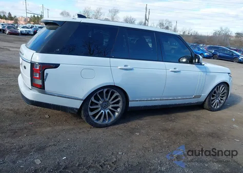 2017 Land Rover Range Rover 3.0L V6 Turbocharged Diesel Td6 z USA, uszkodzony, nr VIN SALGR2FK7HA355089